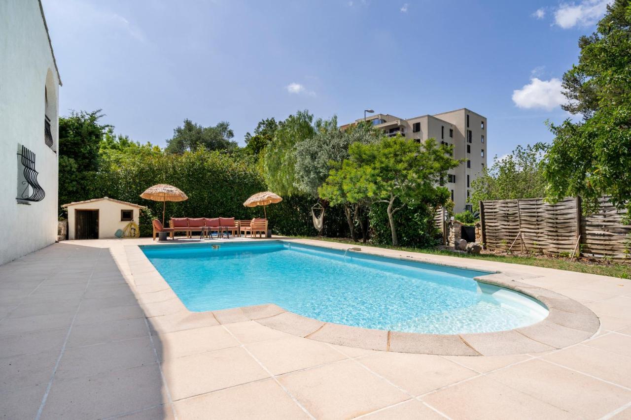 Belle Villa De Charme Avec Piscine Антиб Экстерьер фото