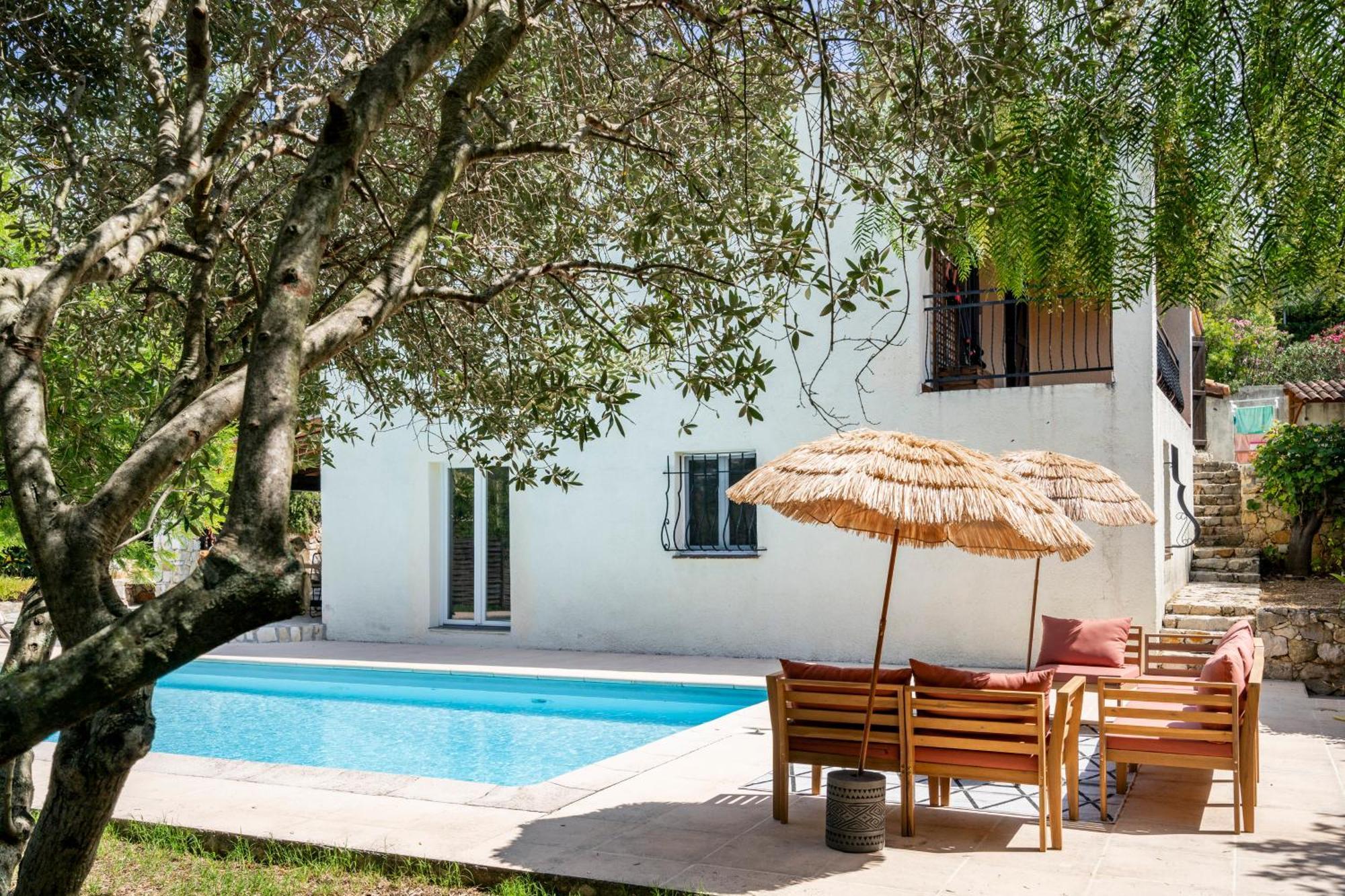 Belle Villa De Charme Avec Piscine Антиб Экстерьер фото